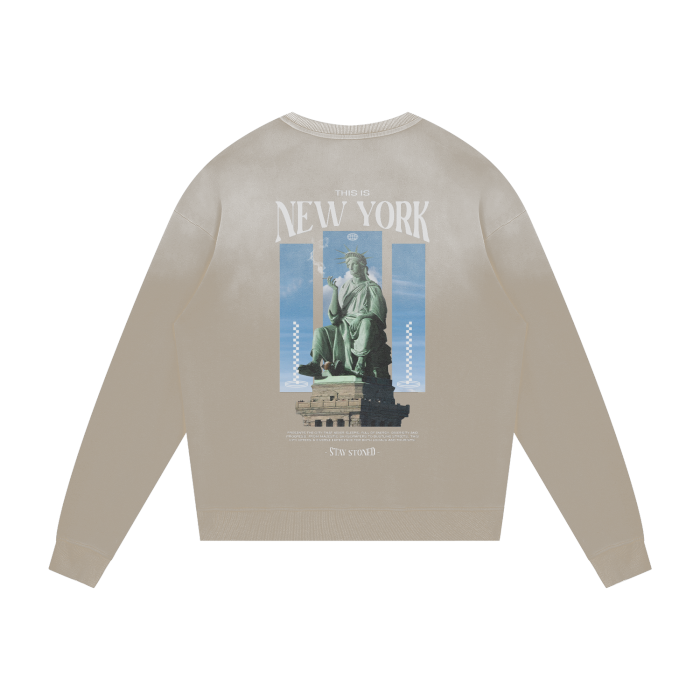 Mens,Women,Hoodie,Sweater,Pull over,Ombré,New York,MOQ1,Delivery days 5