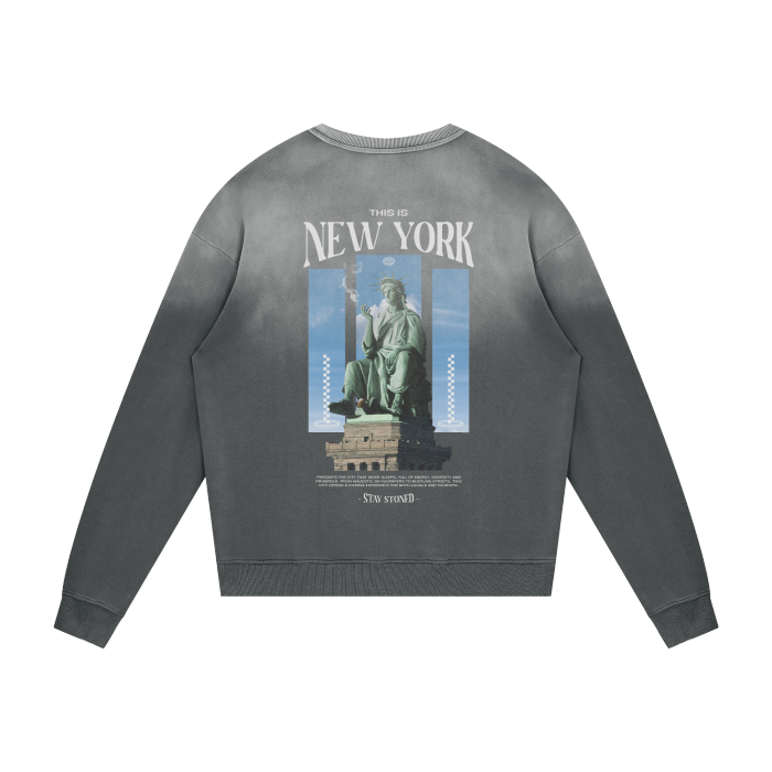 Mens,Women,Hoodie,Sweater,Pull over,Ombré,New York,MOQ1,Delivery days 5